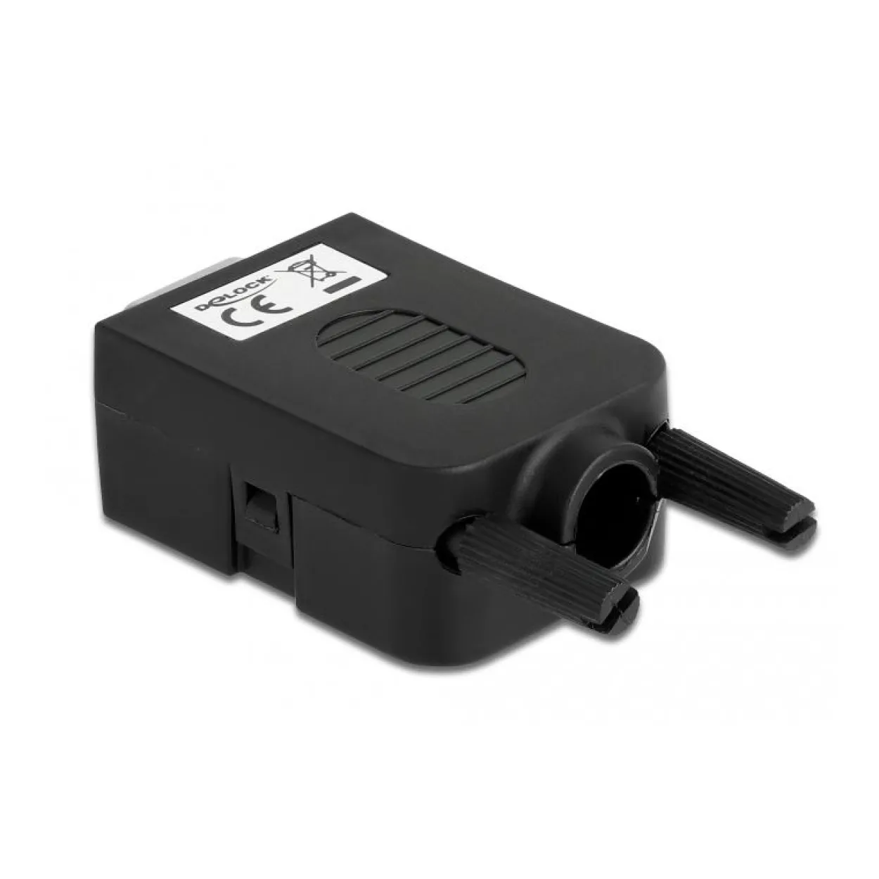 Delock Adapter VGA 15 Pin Stecker zu Terminalblock 10 Pin mit Gehäuse