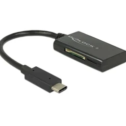 Delock Card Reader USB2.0-C Stecker -> 4 Slots