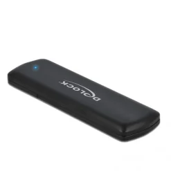 Delock Externes USB Type-C Combo Gehäuse für M.2 NVMe PCIe oder SATA SSD - werkzeugfrei