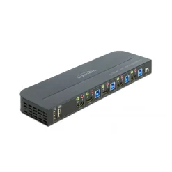 Delock HDMI KVM Switch 4K 60 Hz mit USB 3.0 und Audio (11483)
