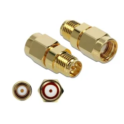 Delock HF Adapter RP-SMA St zu RP-SMA Bu 10 GHz