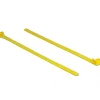 Delock Kabelbinder wiederverwendbar b.85°C 200x7.5mm 100Stk gelb