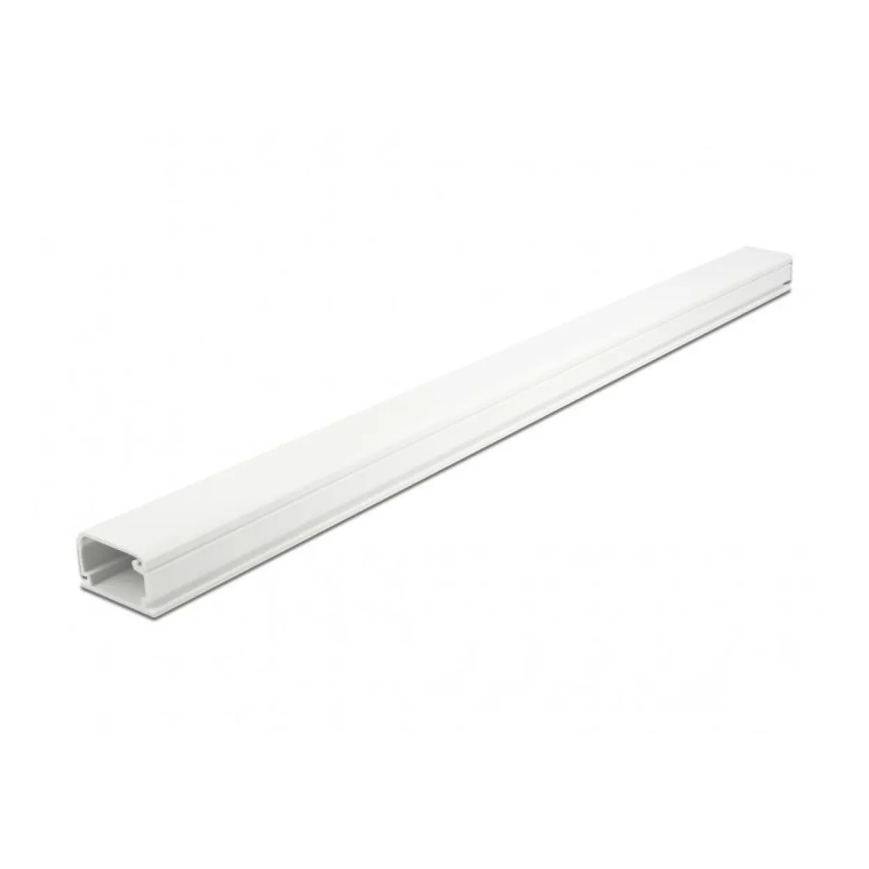 Delock Kabelkanal mit Deckel selbstklebend 35 x 20 mm - Länge 1 m weiss
