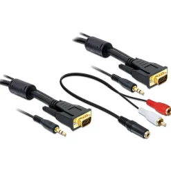 DeLock Kabel Video VGA ST/ST 3,0m 3+7 + Audio **