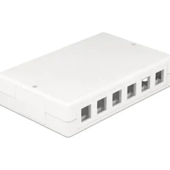 Delock Keystone Leergehäuse 12 Port