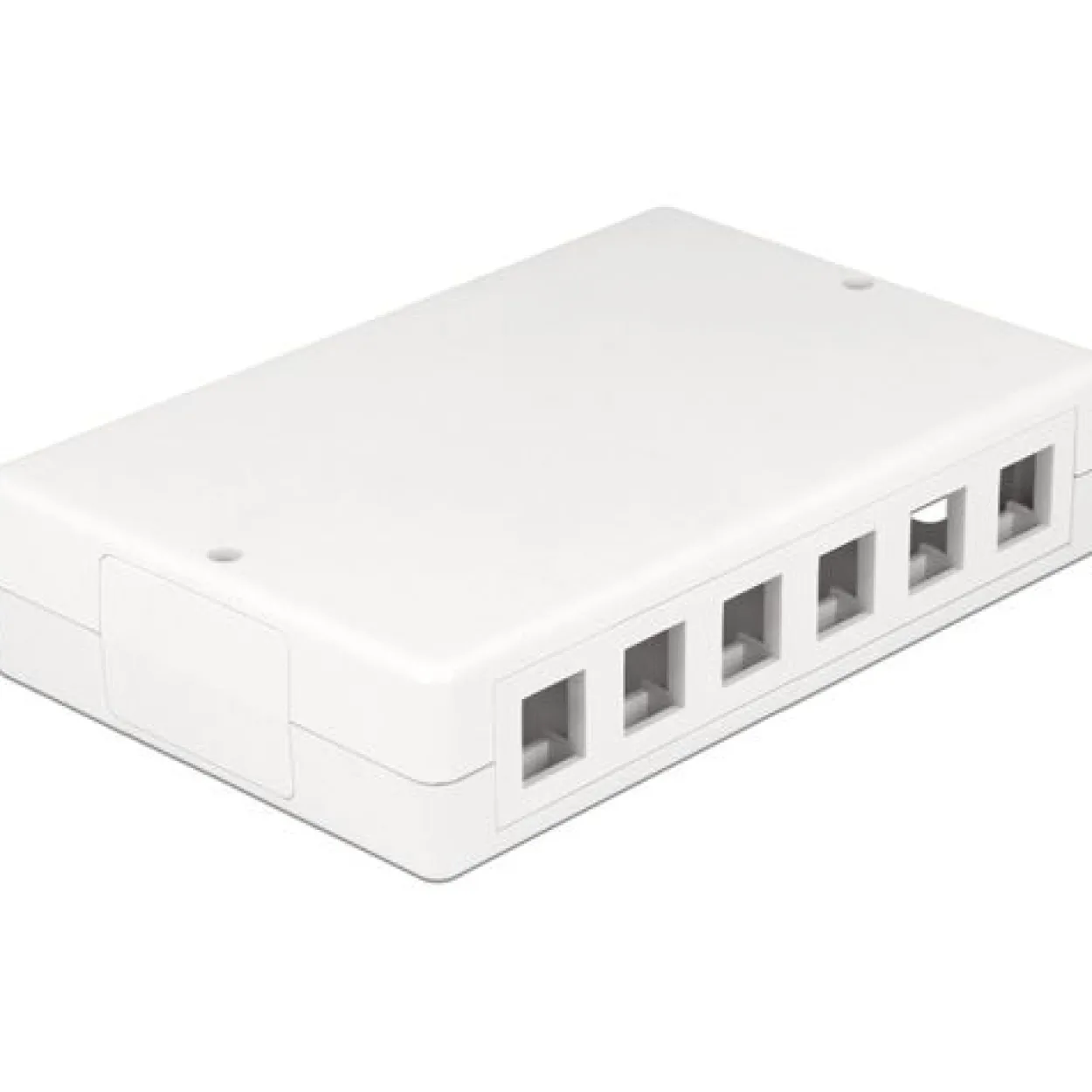 Delock Keystone Leergehäuse 12 Port