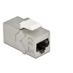 Delock Keystone Modul RJ45 Buchse zu RJ45 Buchse Cat.6A