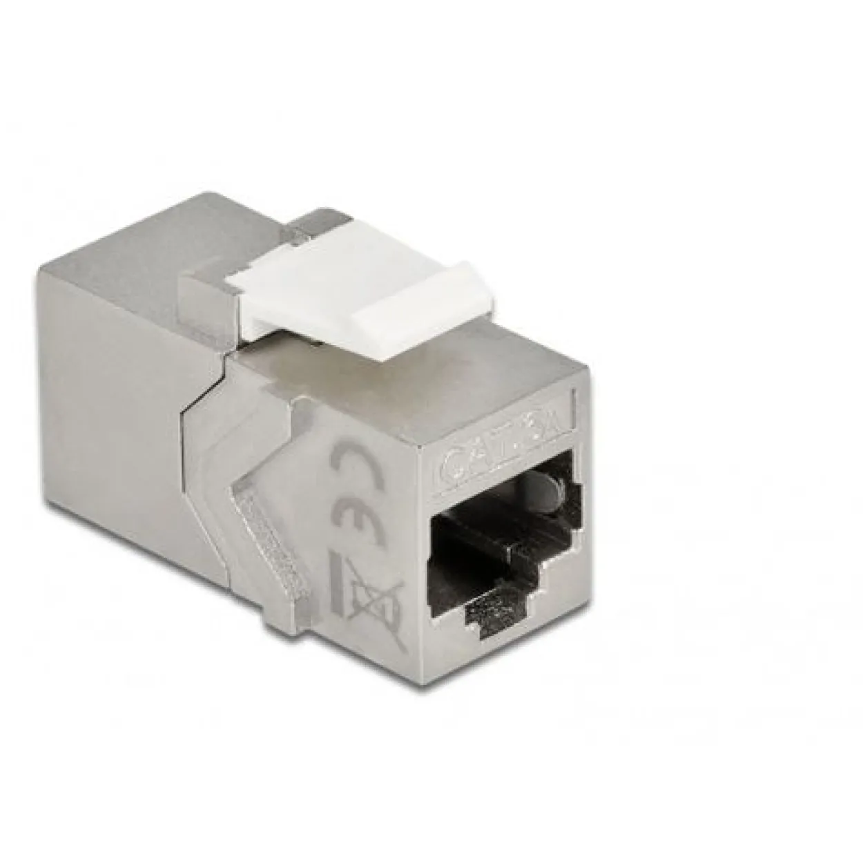 Delock Keystone Modul RJ45 Buchse zu RJ45 Buchse Cat.6A