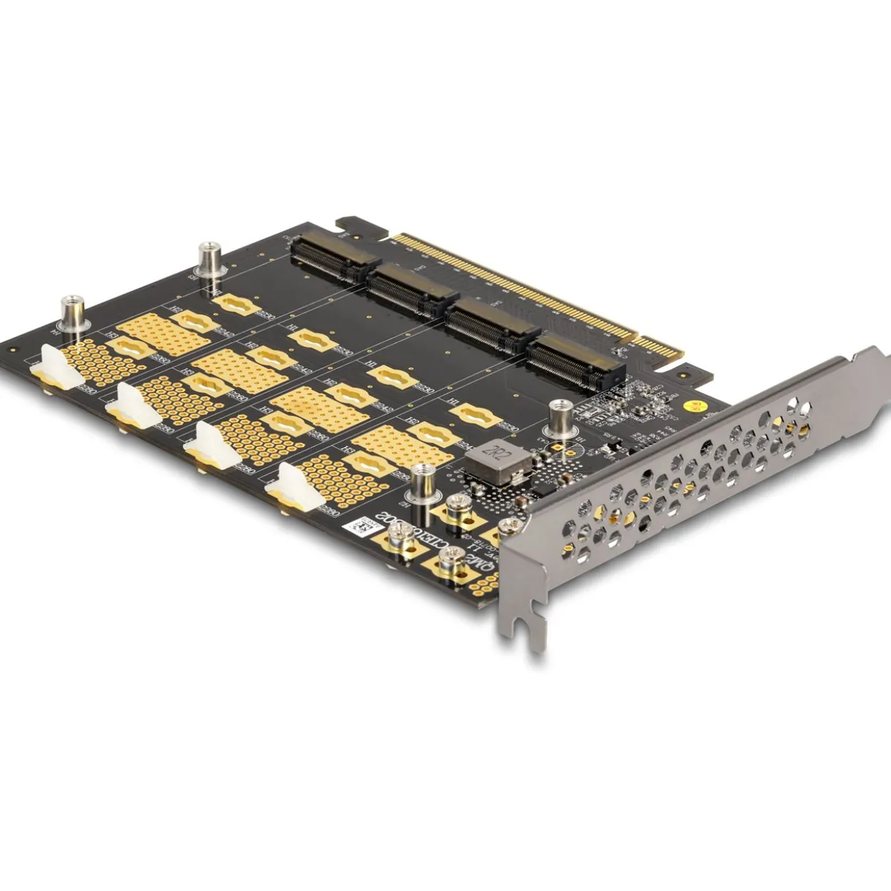 Delock Kunststoff-Clips für M.2 SSD / Modul 4 Stück