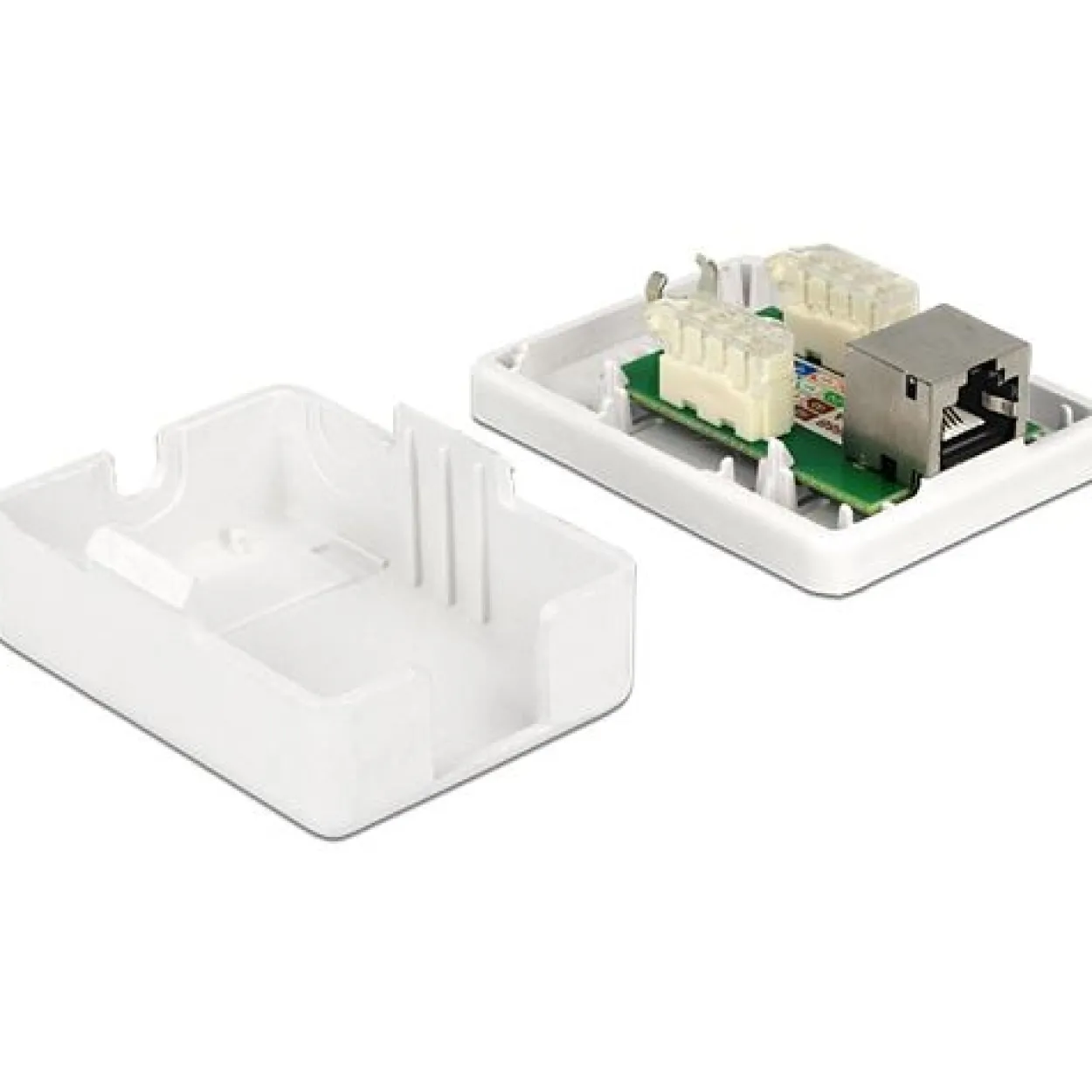 Delock Netzwerk Dose RJ45 -> LSA werkzeugfrei Cat6