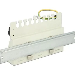 Delock Patchpanel 8 Keystone Ports Metall grau