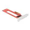 Delock PCI Express Karte x4 zu 1 x M.3 / NF1 Slot - Low Profile Formfaktor