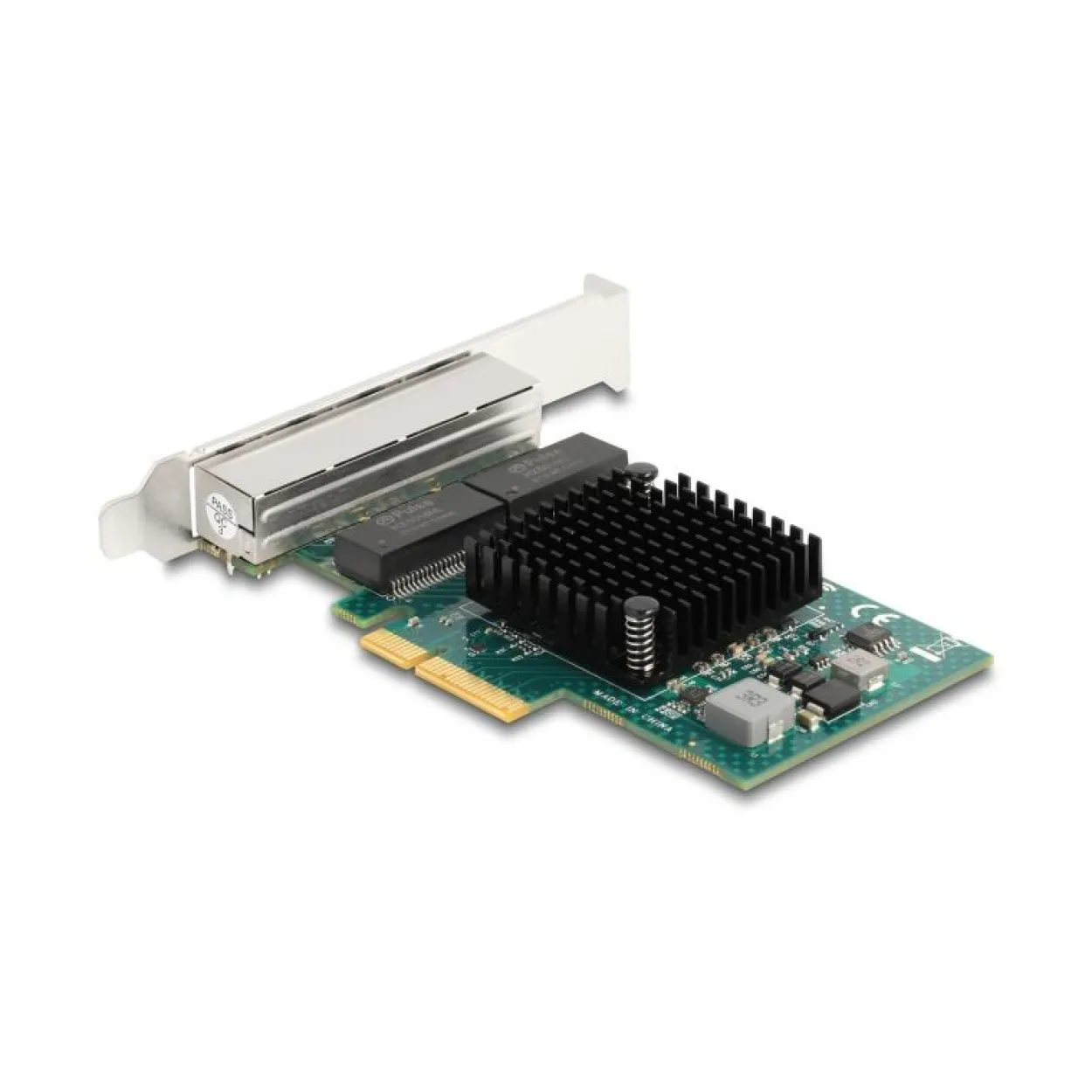 DELOCK PCI Express x4 Karte zu 4 x RJ45 Gigabit LAN BCM