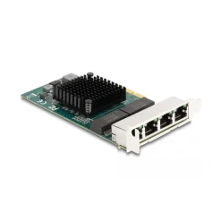 DELOCK PCI Express x4 Karte zu 4 x RJ45 Gigabit LAN BCM