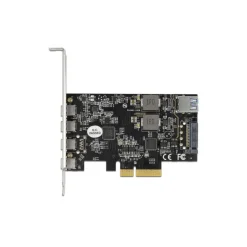 Delock PCI Express x4 Karte zu 4 x USB Type-CÖ + 1 x USB Typ-A - SS USB 10 Gbps