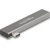 Delock 3-Port Slim USB Hub mit USB-C > 1x USB 10Gbps USB-A + 2x USB 2.0-A
