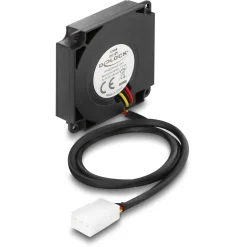 Delock Radiallüfter/Lüftergebläse 12V DC 40x40x10mm 3 Pin