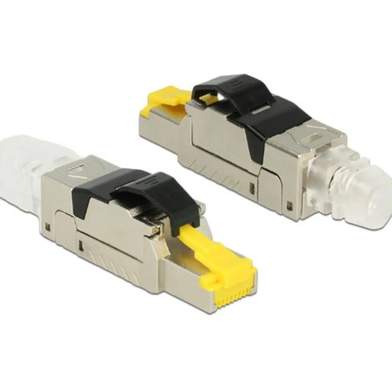 Delock RJ45 Stecker feldkonfektionierbar Cat.6A Metall