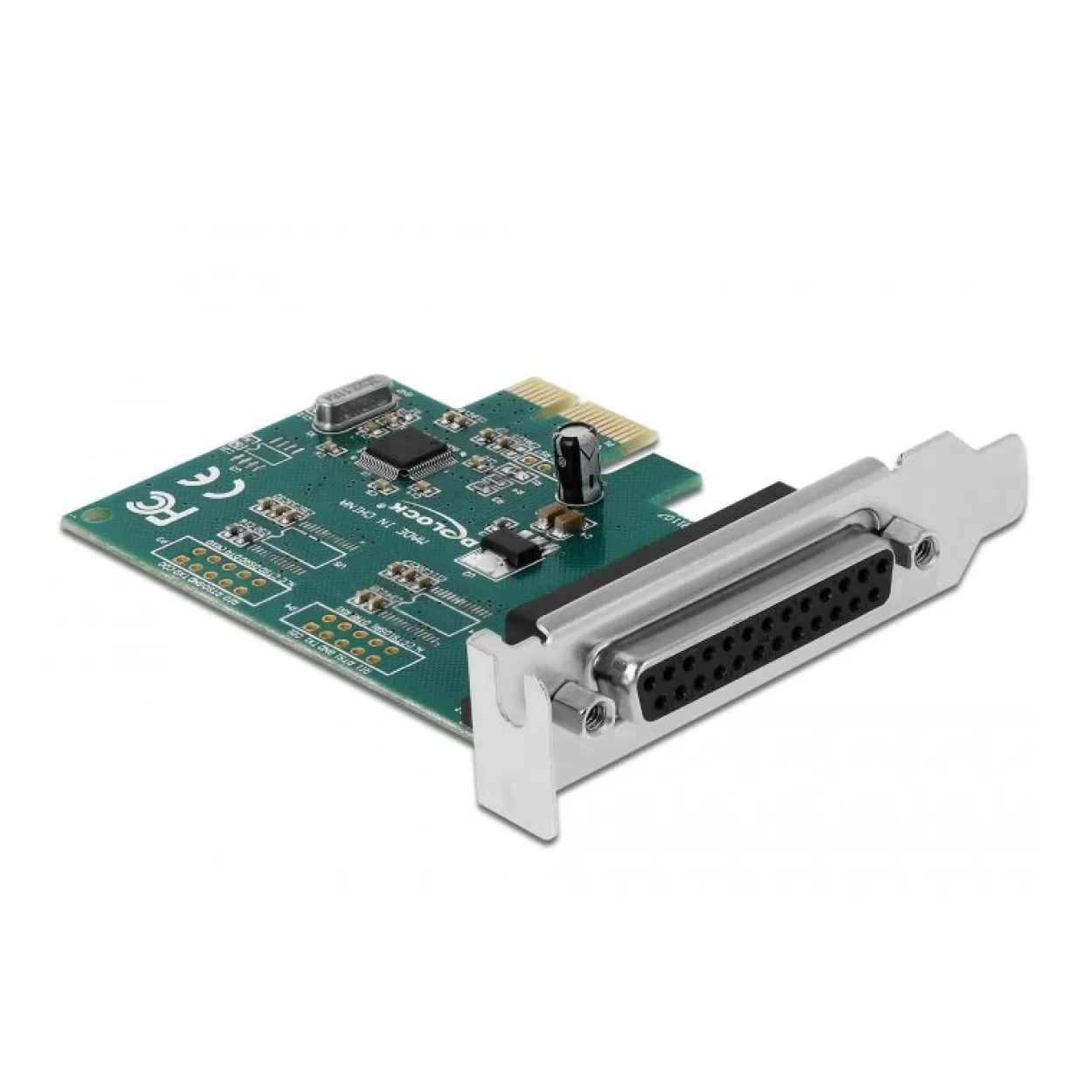 DeLock seriell/parallel PCI-E Karte - 1x parallel