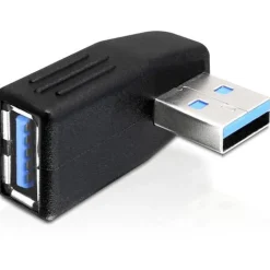 Delock USB3.0 Adapter A zu A St/Bu 270ø gew. horizontal