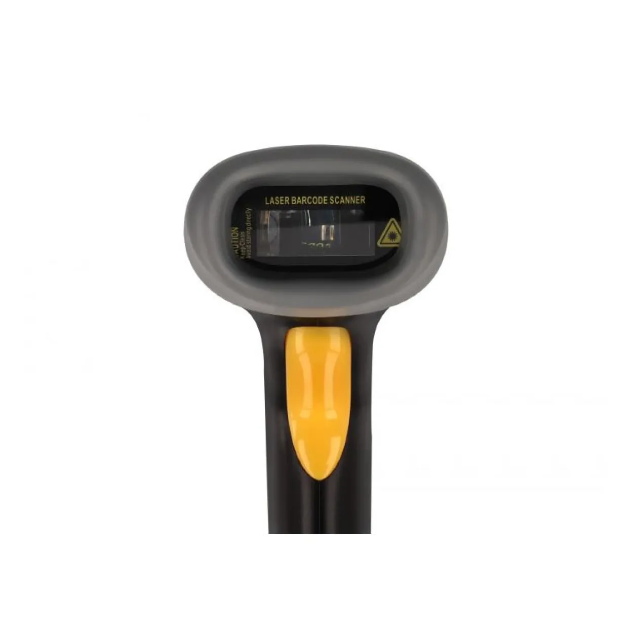 Delock USB Barcode Scanner 1D mit Anschlusskabel und Halterung - Laser - schwarz