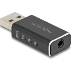 Delock USB Gaming DAC 24 Bit / 96 kHz High Res Audio