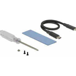 Delock USB3.1 Gehäuse für M.2 NVMe PCIe SSD
