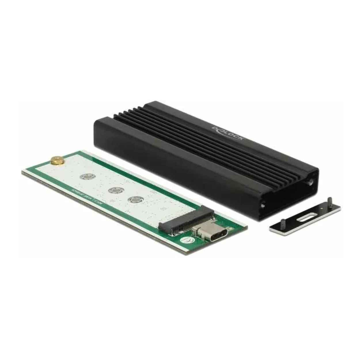 Delock USB3.1 Gehäuse für M.2 NVMe PCIe SSD