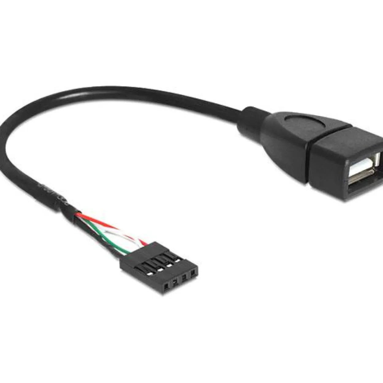Delock USB Kabel Pinheader 4Pin zu A Bu/Bu 0.20m