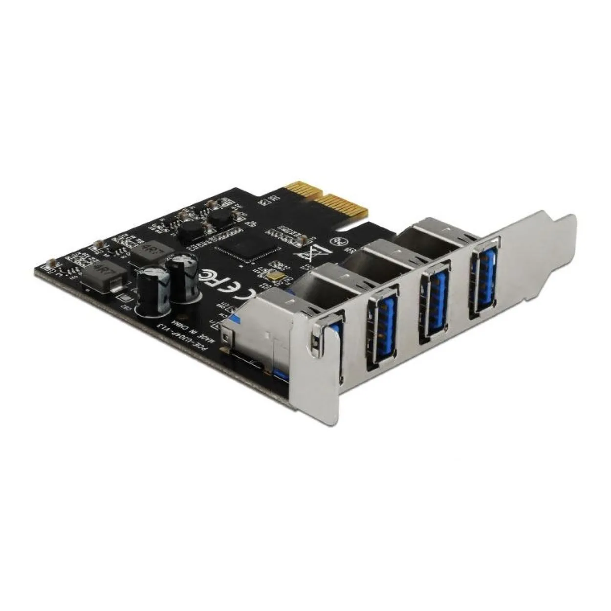 Delock USB 3.0 PCI Express Karte mit 4 x externen Typ-A Buchsen