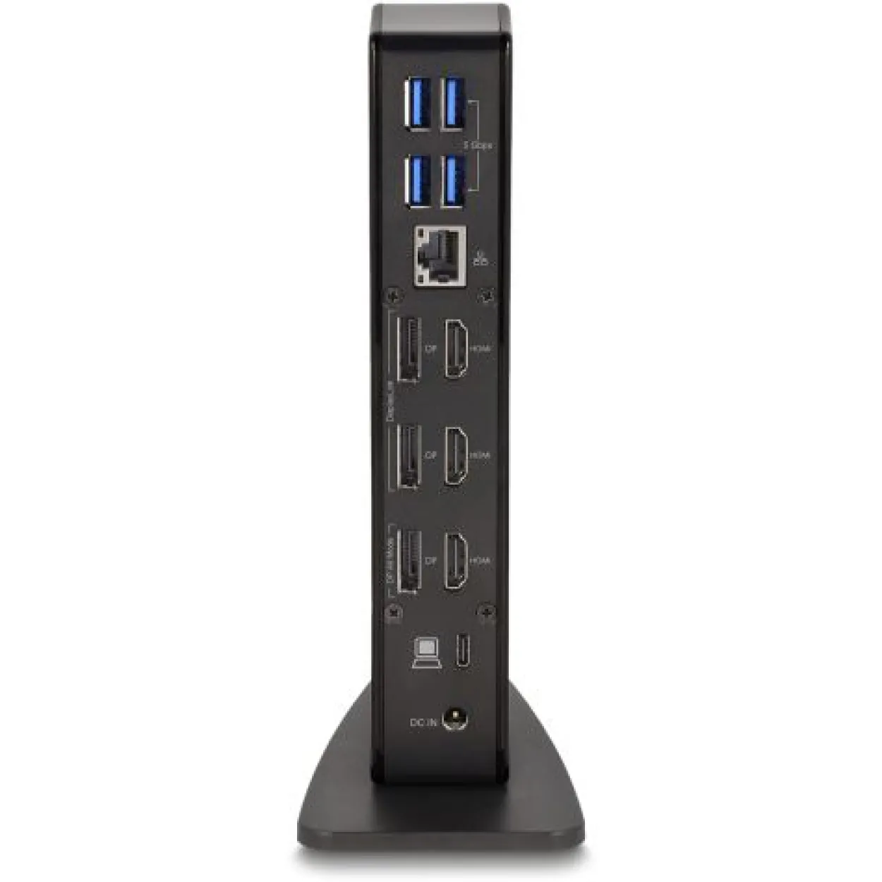 Delock USB Type-C Triple Display Dockingstation mit DisplayLink® 4K / USB Hub / LAN / SD / Audio / PD 96 W