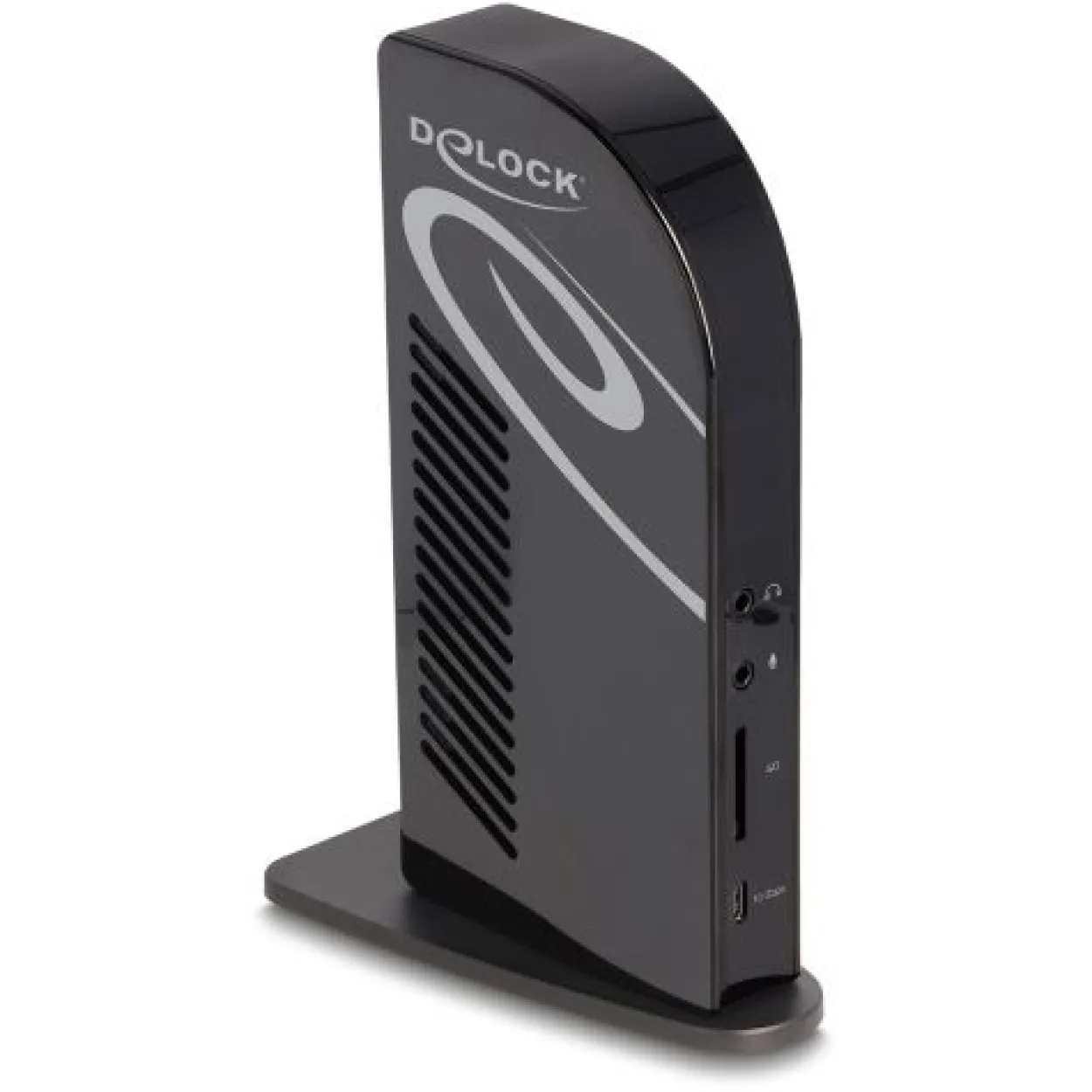 Delock USB Type-C Triple Display Dockingstation mit DisplayLink® 4K / USB Hub / LAN / SD / Audio / PD 96 W