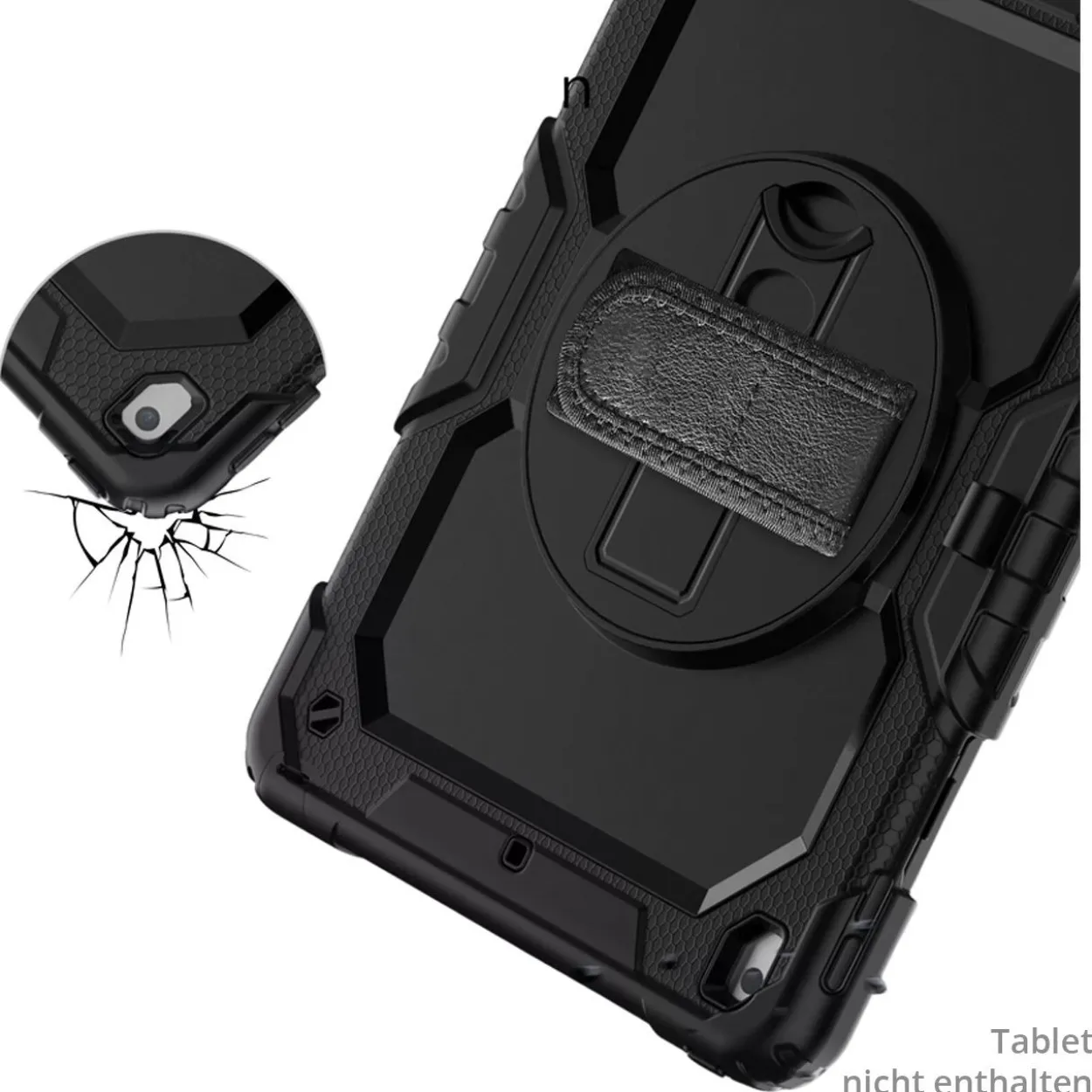 DEQSTER 360 RUGGED CASE 10.9IN (10.GEN) IN BLACK WITH POLYBAG PACKA