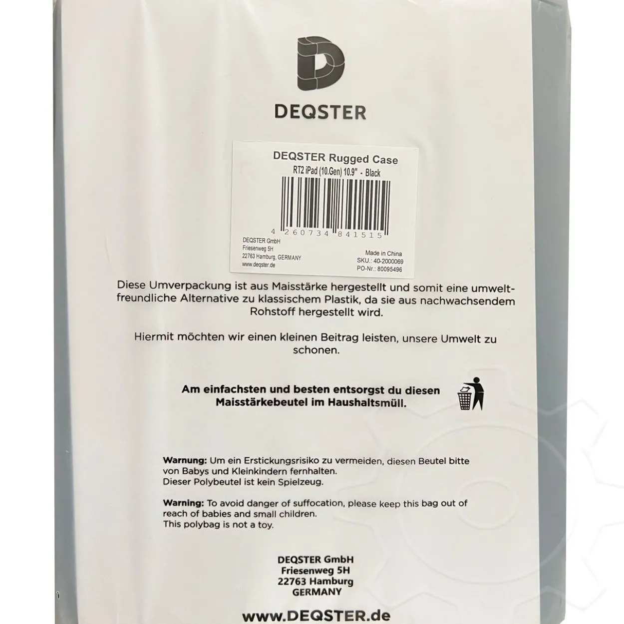 DEQSTER RUGGED CASE RT2 IPAD 10.9IN