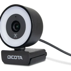 Dicota Webcam-Ringlicht Webcam USB