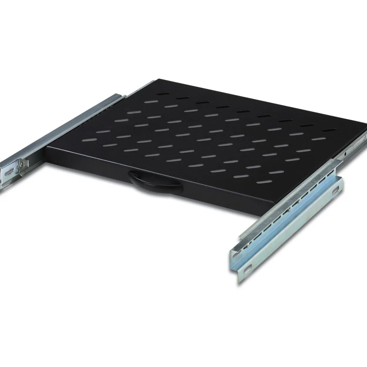 Digitus ausziehbarer Fachboden für Netzwerk- und Serverschränke schwarz (DN-19 TRAY-2-600-SW)