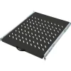 Digitus ausziehbarer Fachboden für Netzwerk- und Serverschränke schwarz (DN-19 TRAY-2-800-SW)