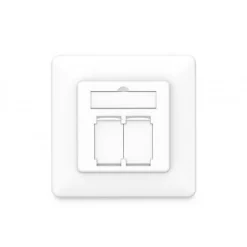 Digitus CAT 6A Klasse EA Netzwerkdose 2xRJ45