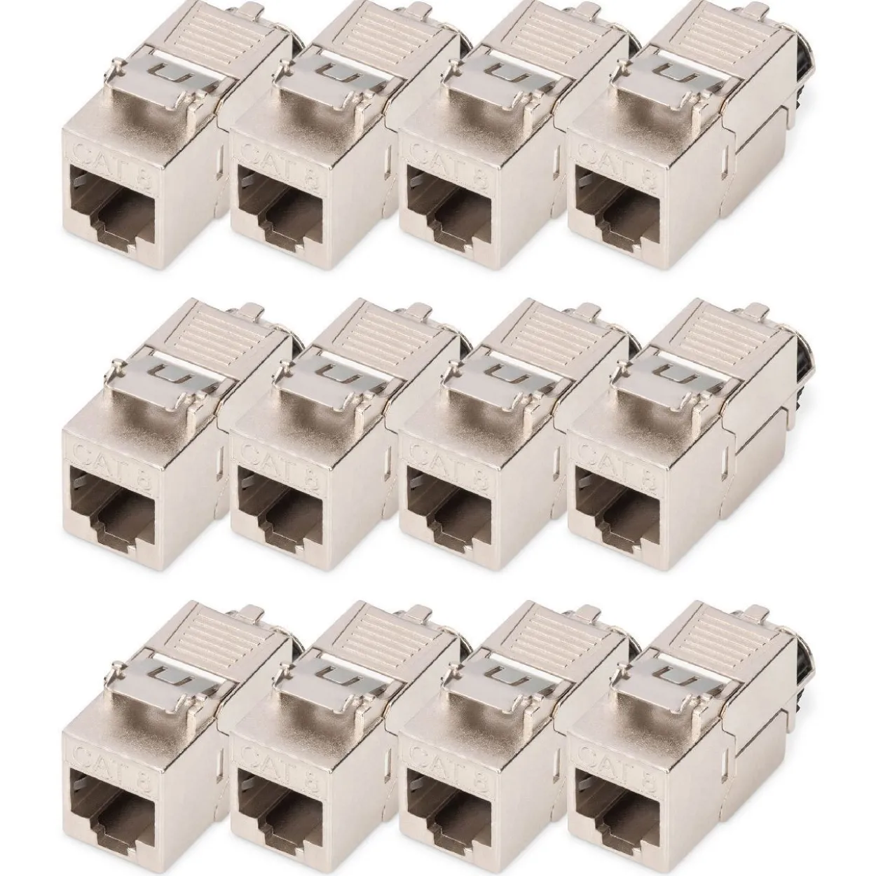 Digitus CAT8.1 KEYSTONE MODULE 12X SHIELDED TOOL-FREE CONNECTION