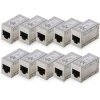 Digitus CAT 6 MODULAR COUP.SHIELD 10X 8P8C-1:1 METAL HOUSING