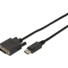 Digitus DisplayPort Adapterkab.DP-DVI, St/St 1,1a 2,0m 24+1
