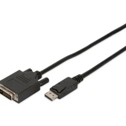 Digitus DisplayPort Adapterkab.DP-DVI, St/St 1,1a 2,0m 24+1