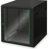Digitus DN-19 12U-6/6-EC-SW 12HE Wandgehäuse 638x600x600mm RAL 9005, schwarz