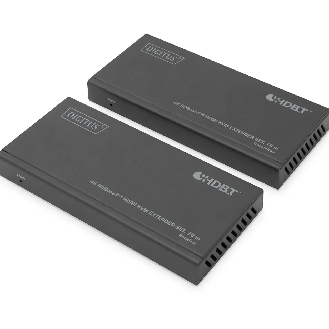 Digitus DS-55512 - Sender und Empfänger - Video/Audio/Infrarot/USB Extender - HDMI, HDBaseT