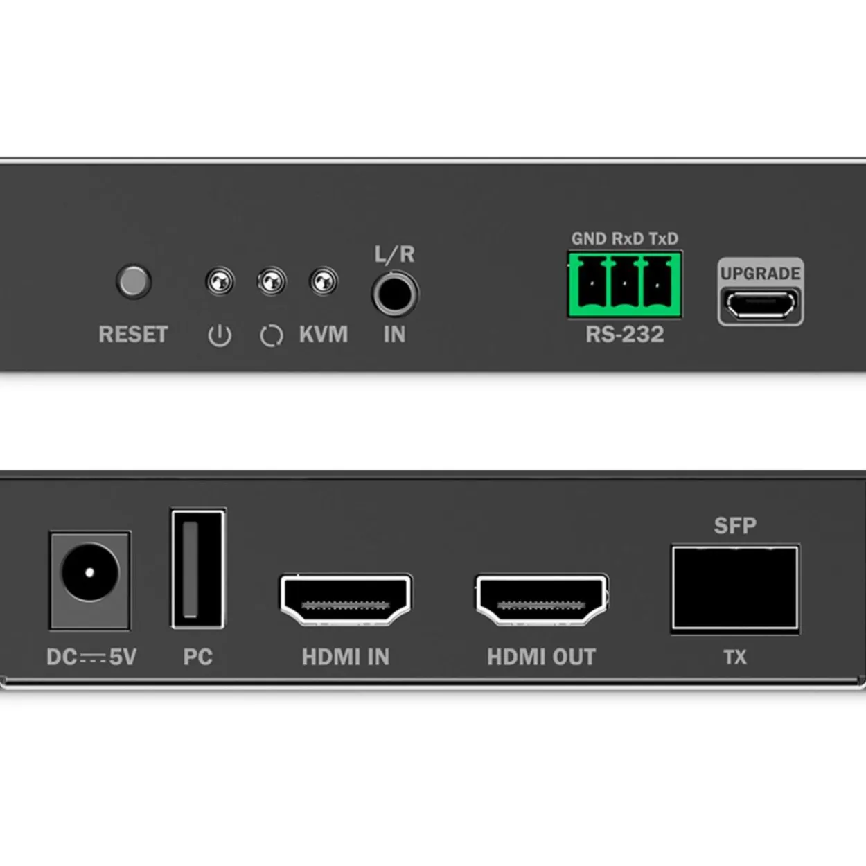 Digitus Extender Set HDMI Fiber 4K/60Hz schwarz