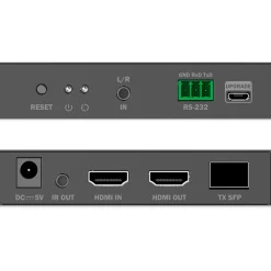 Digitus Extender Set HDMI Fiber IP 4K/60Hz schwarz