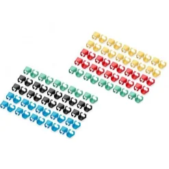 Digitus Farbclips für Patchkabel RJ45 100 Stk. gem.Farbe