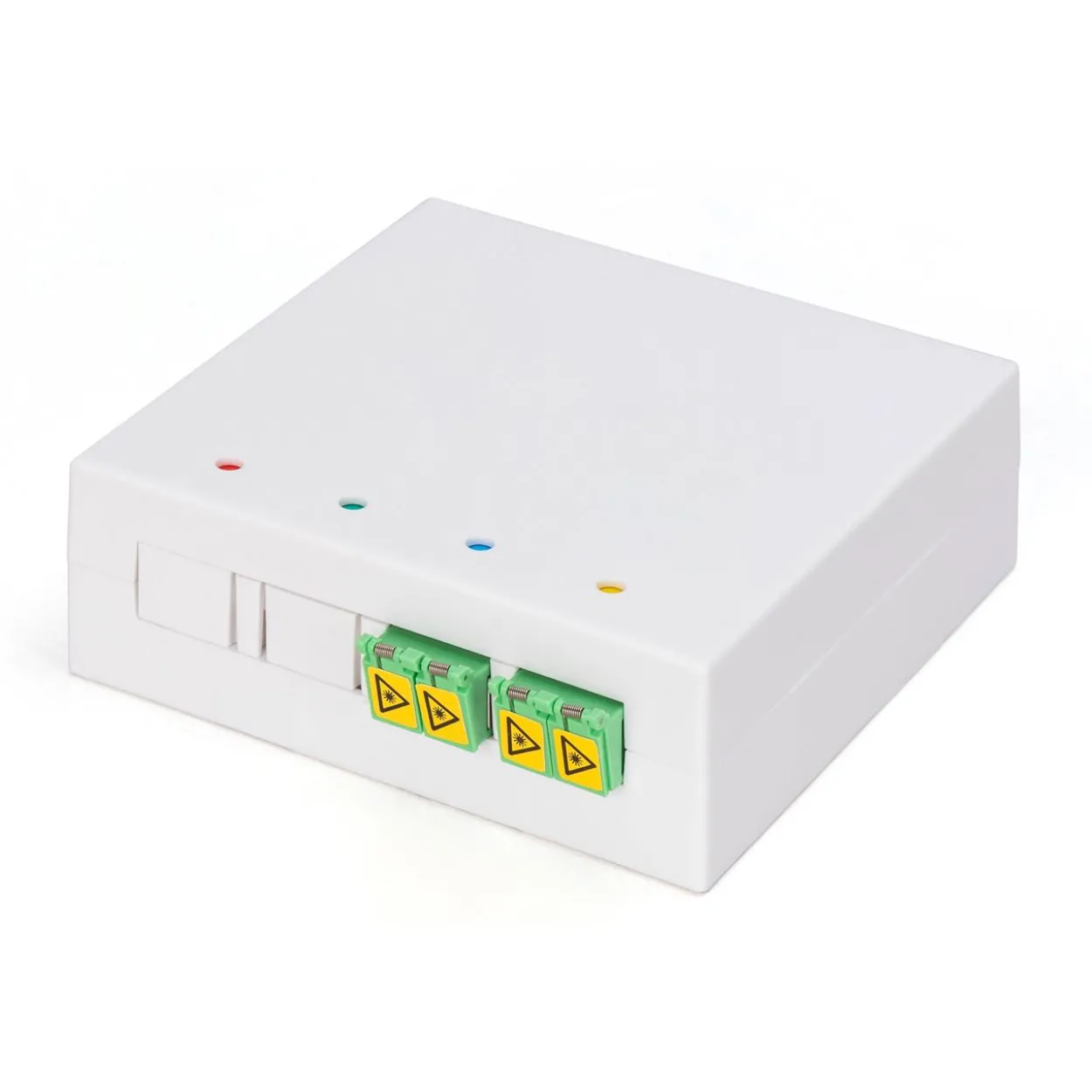 Digitus FTTH Gehäuse mit 2 x LC/APC DX Kupplung mit Shutter