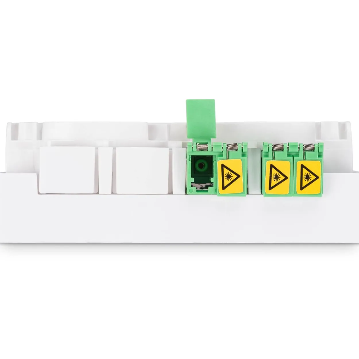 Digitus FTTH Gehäuse mit 2 x LC/APC DX Kupplung mit Shutter