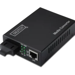 Digitus Gigabit RJ-45 1000Base-TX Medienkonverter für SC Duplex (DN-82121-1)